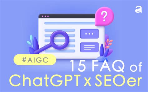 Chatgpt X Seo 行銷人的 15 個 Faq 大哉問 Awoo