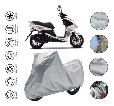 Lona Impermeable Moto Italika Motoneta Modena 125 Meses sin interés