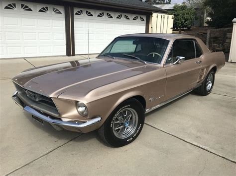 Beige Mist 1967 Ford Mustang