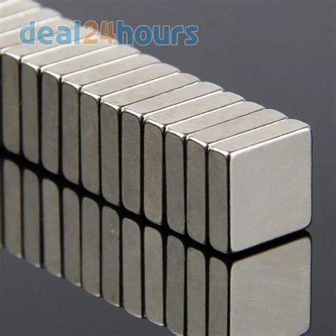 OMO Magnetics 50pcs Bulk Super Strong Strip Block Magnets Rare Earth