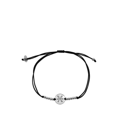 Bracelet signe zodiaque en argent médaille astro Arma Blu