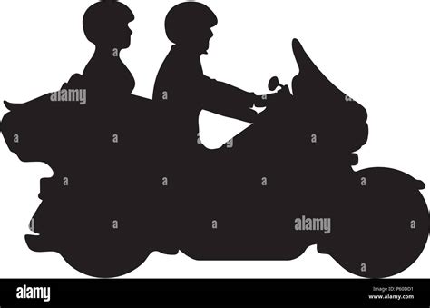 Motorcycle Rider Silhouette