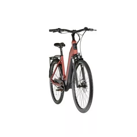 Vélo De Ville Électrique WINORA TRIA N8 ECO WAVE Rétropédalage Rouge