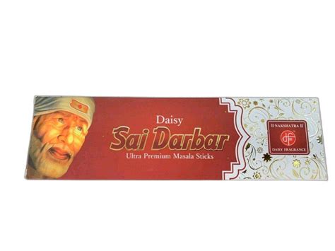 Nakshatra Sai Darbar Ultra Premium Masala Incense Sticks At Rs Box