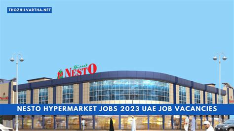 Nesto Hypermarket Jobs Uae Job Vacancies