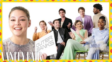 Outer Banks Cast Test How Well They Know Each Other Vanity Fair