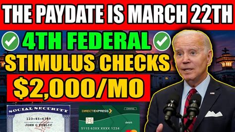 The Pay Dates Is March Th Federal Stimulus Check For Social