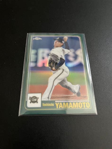 Yahooオークション 【山本由伸インサート】2023 Topps Chrome Npb