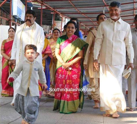 CM Chandrababu Naidu Grandson Devansh Birthday in Tirumala – South ...