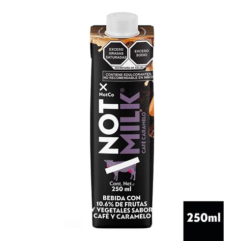 Bebida a base de vegetales Notco Not Milk HI Pro café caramelo 250 ml