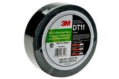 3M Heavy Duty Duct Tape DT11 Black 48 Mm X 54 8 M 11 Mil 24 Rolls