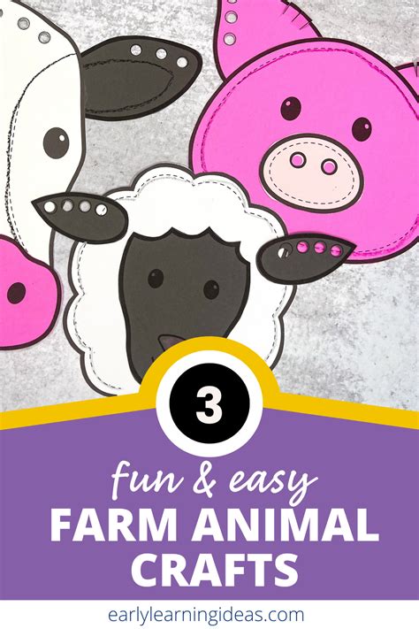 Engaging Farm Crafts For Preschoolers Kids Love These Barnyard