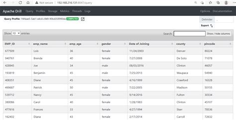 Apache Drill Querying Json Data Tutorial Cloudduggu