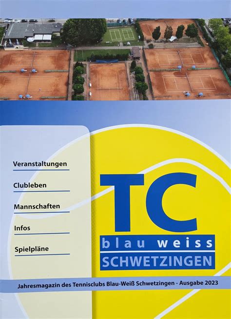 Aktuelles Tc Blau Wei Schwetzingen