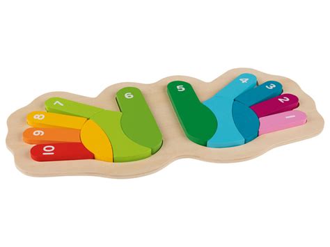 Playtive Lernspiel Montessori Sets Aus Echtholz LIDL