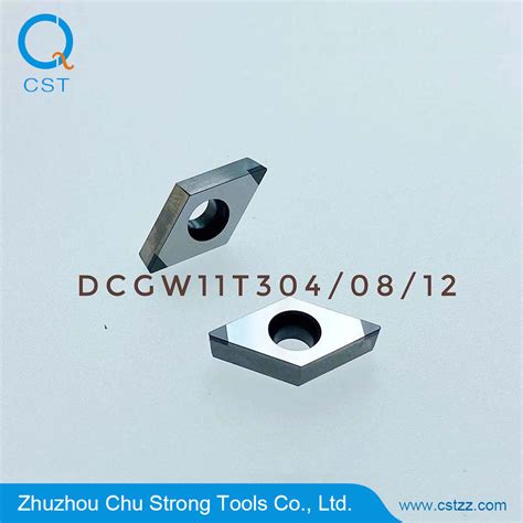 China CBN Standard Insert DCGW DNGA Series For Machining Steel PCD