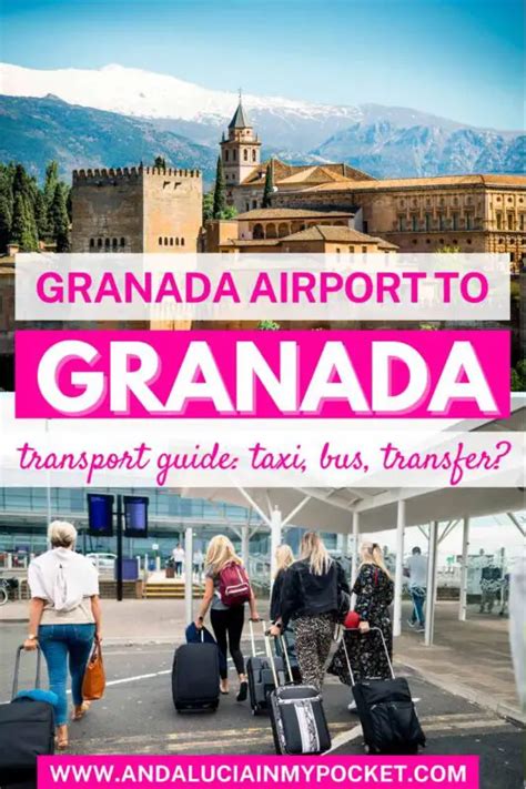 How To Get From Granada Airport To Granada - Andalucia In My Pocket