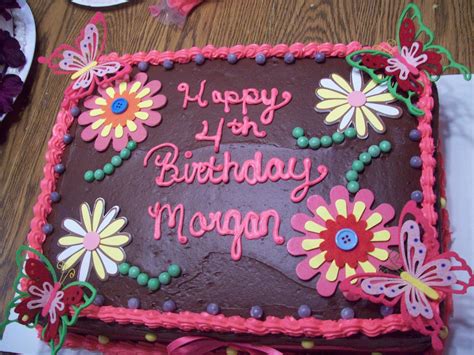 Crazy about Cakes: Birthday Cake for Morgan