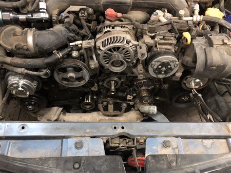 Течь из под крышки ГРМ — Subaru Impreza WRX (GH/GE/GV/GR), 2,5 л, 2008 ...