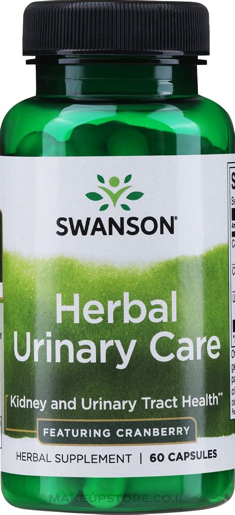 Il Swanson Full Spectrum Herbal Urinary Care תוסף