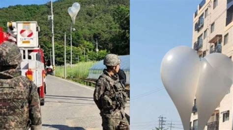 Nuevamente Corea Del Norte Envi Globos Llenos De Basura Y