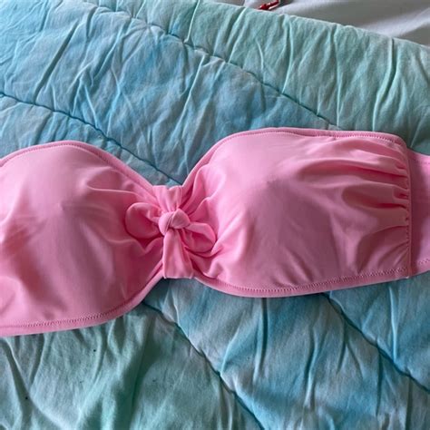 J Crew Swim J Crew Bikini Top Pink Poshmark