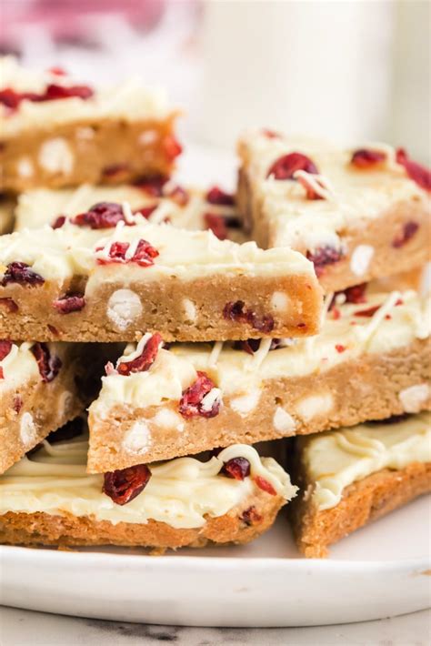 Starbucks Cranberry Bliss Bar Recipe • Food Folks And Fun