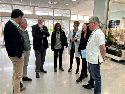 El Director Del Catsalut Visita El Consorci Sanitari De Lanoia