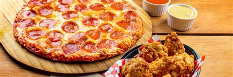 Pizza & Wings for Two $19.99