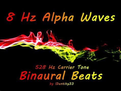 Focus And Regenerate Hz Alpha Wave Binaural Beat Hz Carrier