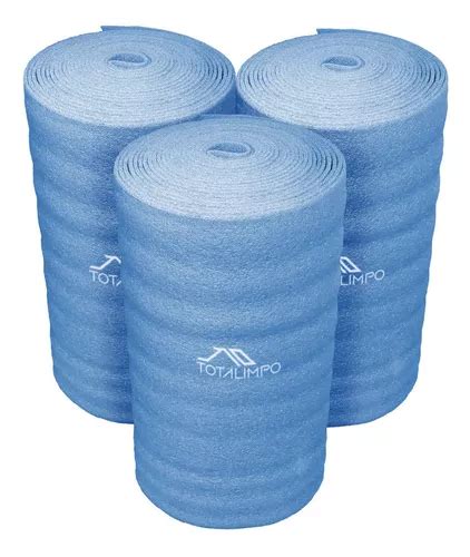 Rollo De Espuma Azul 10mm 1x20mts Aislante Bajo Piletas