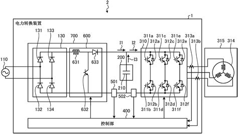 电力转换装置、马达驱动装置以及空调机的制作方法