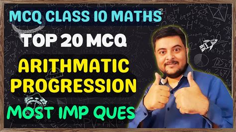 Best Mcq Arithmetic Progression Class 10 Chapter 5 Mcq Class 10 Maths Chapter 5