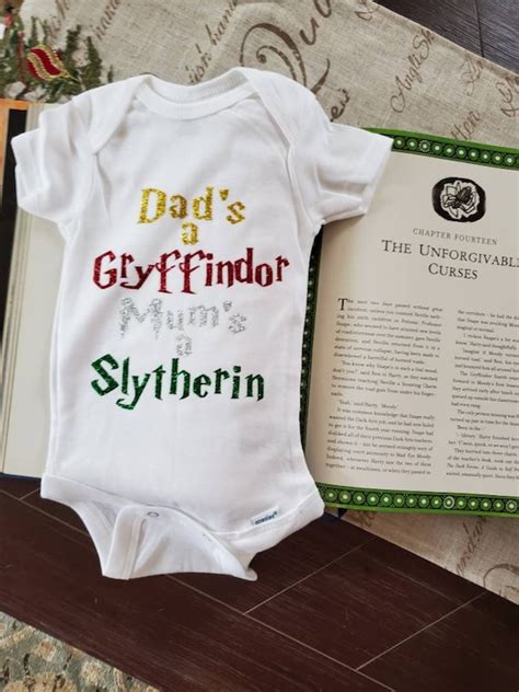 Baby Slytherin Funny Baby Onesie Harry Potter Inspired Baby Onesie ...