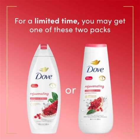 Dove Rejuvenating Pomegranate And Hibiscus Body Wash 20 Oz Frys Food