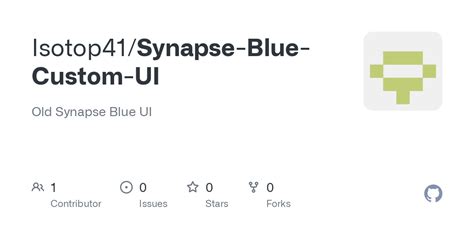 Github Isotop41synapse Blue Custom Ui Old Synapse Blue Ui