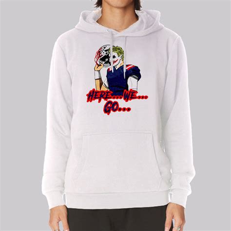 Joker Here We Go Meme Hoodie Cheap | Made Printed