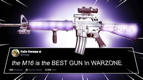 The Best M16 Loadout In Warzone Best M16 Class Setup M16 Loadout