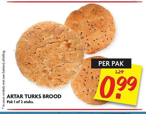 Artar Turks Brood Aanbieding Bij Dekamarkt Folders Nl