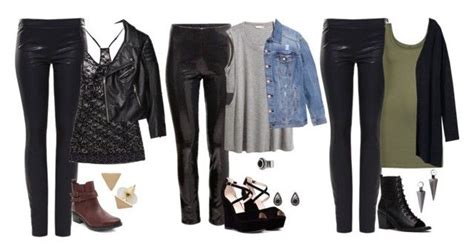 Edgy Hanna Marin Inspired Nightout Outfits With Shimmer Leggings Nightout Outfit Fashion