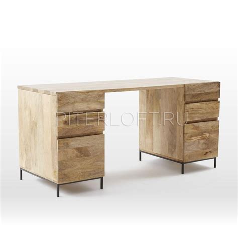 Стол для работы в стиле лофт Пигирон купить в Санкт-Петербурге