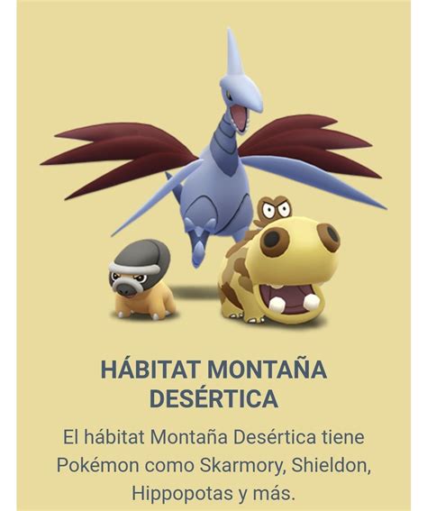 Pokéxperto On Twitter Nuevo Hábitat En Pokémon Go Fest 🏜️ Hábitat