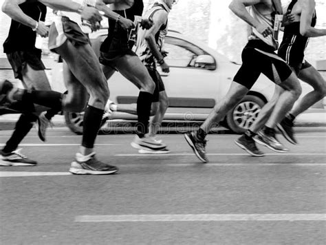 Black marathon runners stock photo. Image of healthy - 28746420