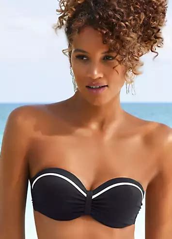 Underwired Bandeau Bikini Top By Vivance Look Again