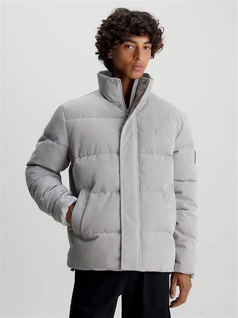 Oversized Corduroy Puffer Jacket Calvin Klein® J30j324059pee