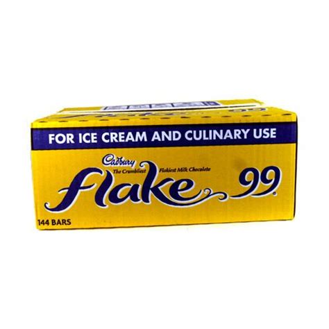 Cadbury Flake 144 Bars For Ice Cream | Cadbury flake, Cadbury, Ice cream