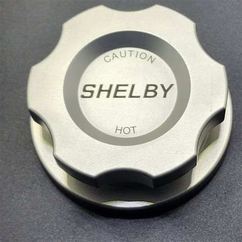 SHELBY Logo Billet Aluminum Coolant Cap For All 2005 2014 Ford Mustang