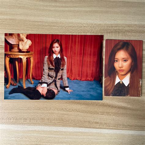 Twice Tzuyu 2019 Seasons Greetings The Rose Pc Photocard With Fujifilm