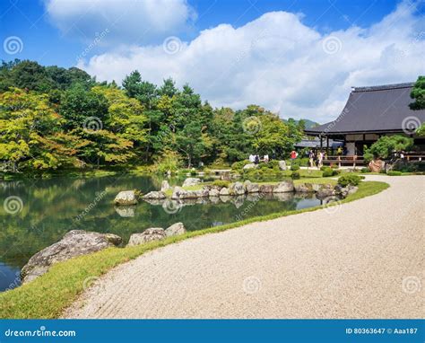 Tenryuji Temple In Arashiyama Kyoto Japan Editorial Photography