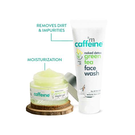 Buy Mcaffeine Green Tea Night Hydration Routine Online Get Upto